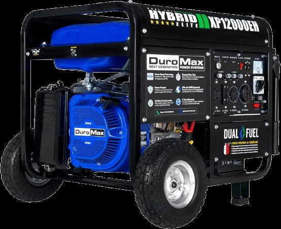 DuroMax XP12000EH dual fuel portable generator