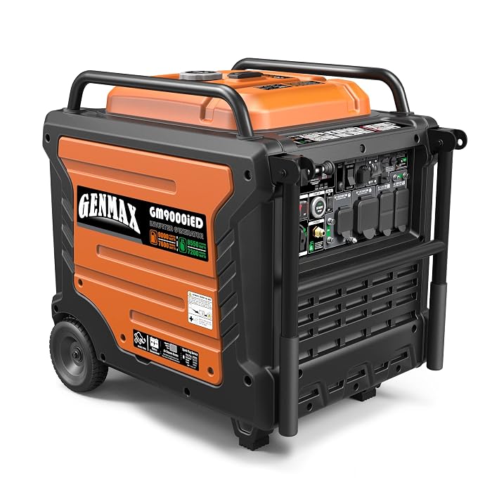 GENMAX GM9000iED dual fuel inverter generator