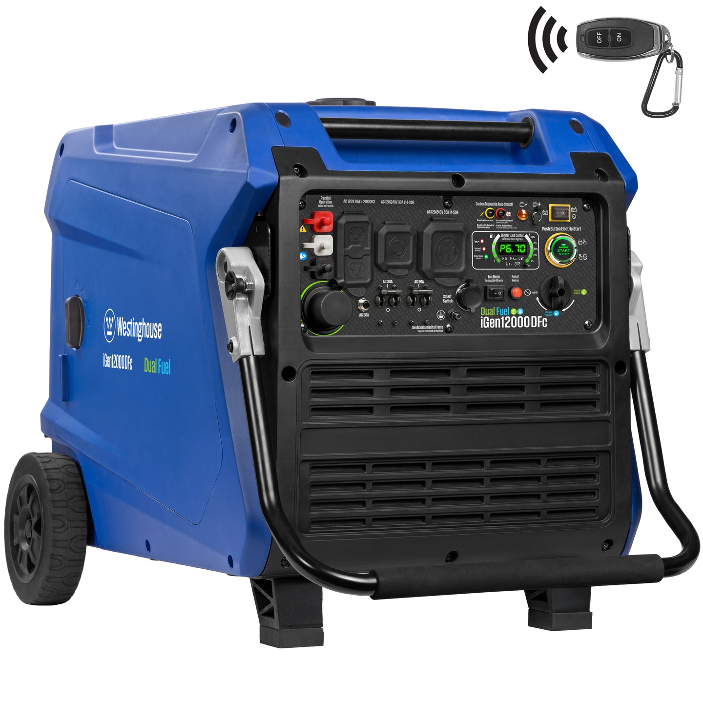 Westinghouse iGen12000DFc dual fuel inverter generator