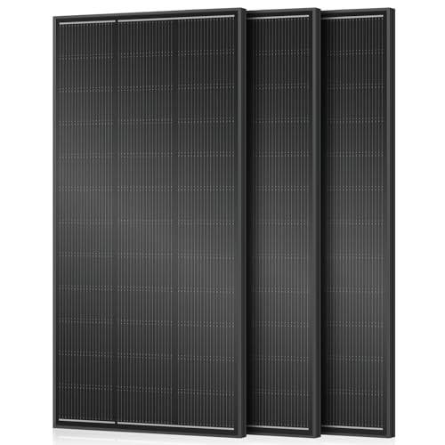 Rvpozwer 18BB 600W N-type solar panels, three 200W panels