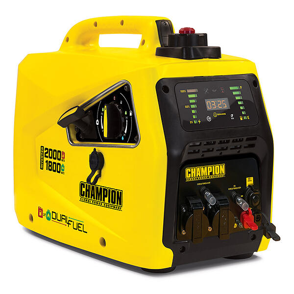 Champion 2000W dual-fuel inverter generator